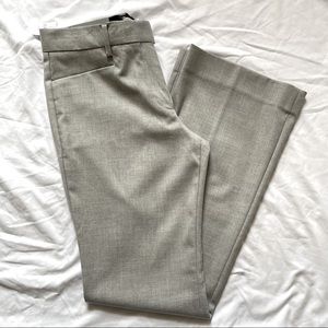 NWT Gap Modern Boot Cut Pants Light Grey Sz 4S 4 Short